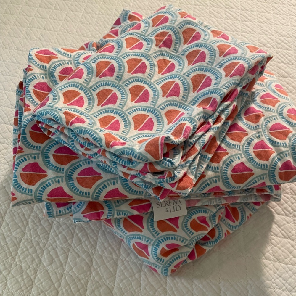 Serena & Lily Twin Sheet Set